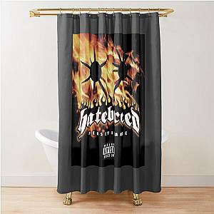 HATEBREED BAND LOGO MIREL 1 Shower Curtain