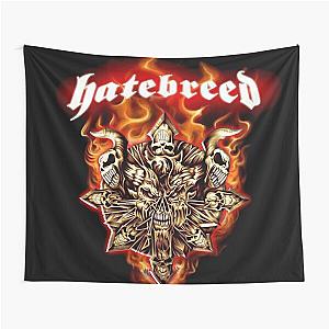 HATEBREED devil and skull Tapestry