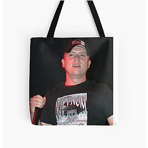 Jamey Jasta Hatebreed Photograph All Over Print Tote Bag