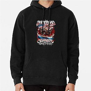 Slaughter To Prevail Hatebreed Worldwide Brutality American Flag Pullover Hoodie