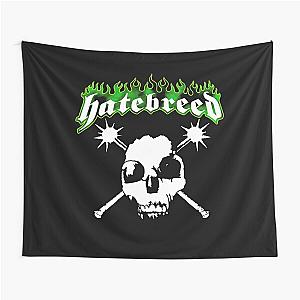 Hatebreed green logo Tapestry