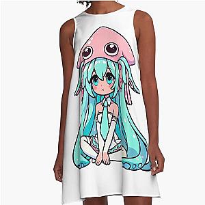 Squid Hat Hatsune Miku A-Line Dress