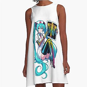 Nurse Hatsune Miku A-Line Dress