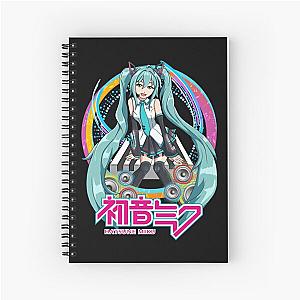 Hatsune Miku Vocaloid T-TEES Clothing Spiral Notebook