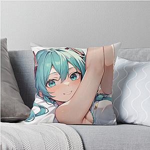 Hatsune Miku Cute Throw Pillow