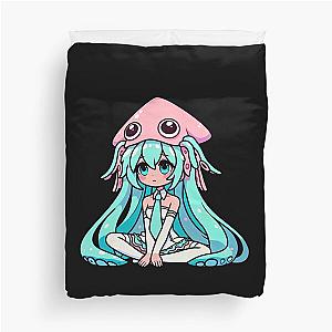 Squid Hat Hatsune Miku Duvet Cover