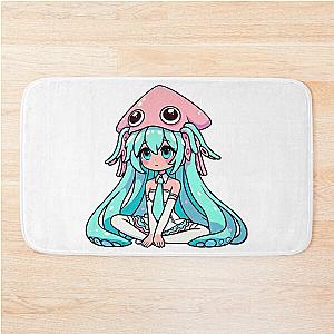 Squid Hat Hatsune Miku Bath Mat