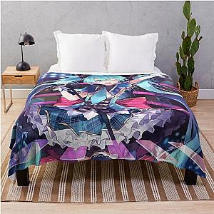 Virtual Hatsune Miku Throw Blanket