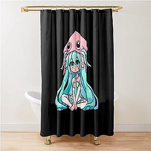 Hatsune Miku Squid Shower Curtain