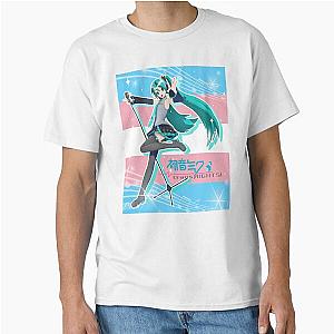 Hatsune Miku Trans Rights Poster Classic T-Shirt