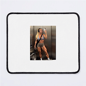 Bodybuilder Icon Hattie Boydle Mouse Pads