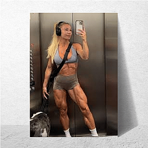 Bodybuilder Icon Hattie Boydle Posters