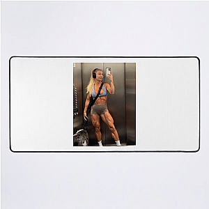 Bodybuilder Icon Hattie Boydle Mouse Pads
