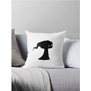 Hauntii Small Ghost Throw Pillow