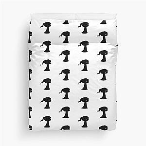 Hauntii Small Ghost Duvet Cover