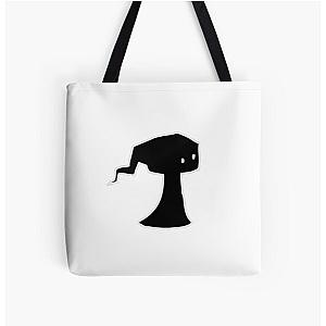 Hauntii Small Ghost All Over Print Tote Bag