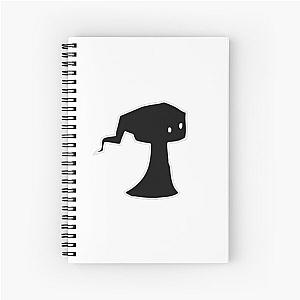 Hauntii Small Ghost Spiral Notebook