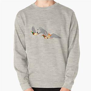 Hawkman & Hawkgirl Minimalistic Style Pullover Sweatshirt