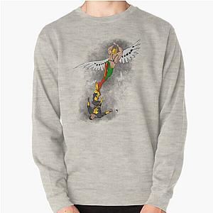 Hawkman v Black Adam Pullover Sweatshirt