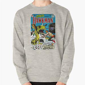 Brave and bold Hawkman comic cover Pullover Sweatshirt