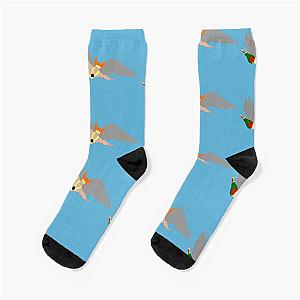 Hawkman & Hawkgirl Minimalistic Style Socks