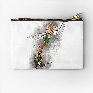 Hawkman v Black Adam Zipper Pouch