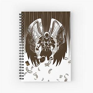 Hawkman in Sepia Spiral Notebook