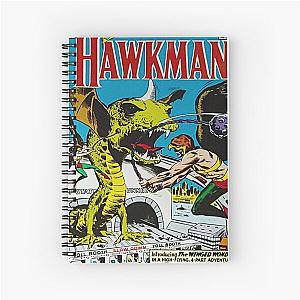 Brave and bold Hawkman comic cover Spiral Notebook