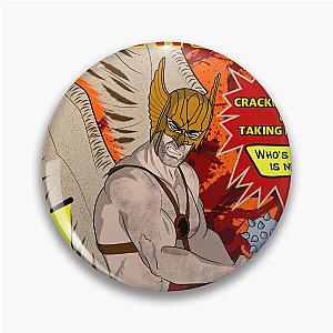 Hawkman Fantasy Comic Cover Pin