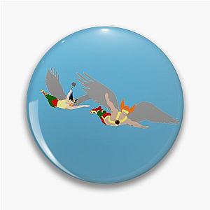 Hawkman & Hawkgirl Minimalistic Style Pin