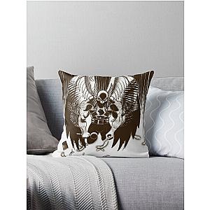 Hawkman in Sepia Throw Pillow