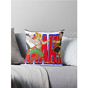 Hawkman & Black Adam Throw Pillow