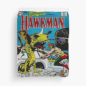 Brave and bold Hawkman comic cover Duvet Cover