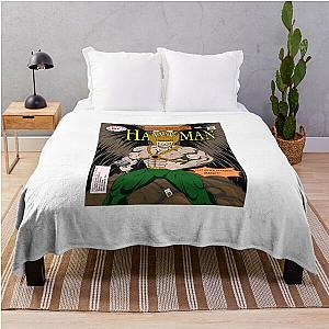 Hawkman Retro Cover Throw Blanket