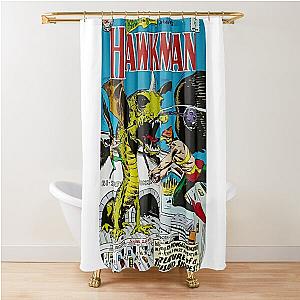 Brave and bold Hawkman comic cover Shower Curtain