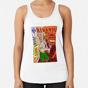 Hawkman Fantasy Comic Cover Racerback Tank Top