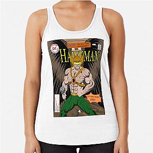 Hawkman Retro Cover Racerback Tank Top