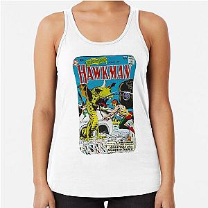 Brave and bold Hawkman comic cover Racerback Tank Top