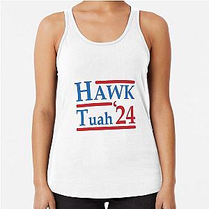 HAWK TUAH  Racerback Tank Top