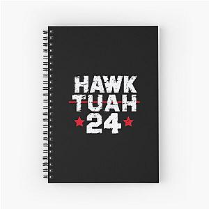 Hawk Tuah Tawk Tuah Talk Funny Meme halk tua 24 Spiral Notebook