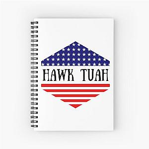 Hawk Tuah Girl - Spit on That Thang Spiral Notebook