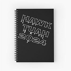 hawk tuah  Spiral Notebook