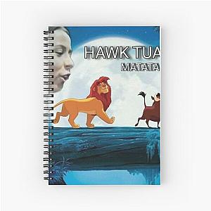 Hawk tuah Matata  Spiral Notebook