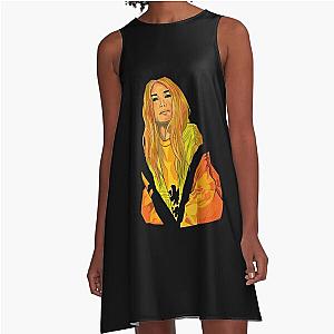 Hayley Kiyoko Pullover Sweatshirt A-Line Dress