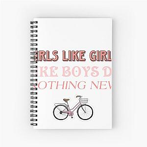 Girls Like Girls Hayley Kiyoko Inspired Design  Spiral Notebook