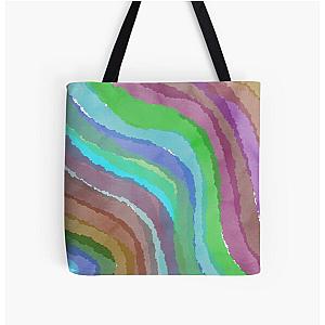 Synesthesia Painting - Hayley Kiyoko HNLY (without lyrics) All Over Print Tote Bag