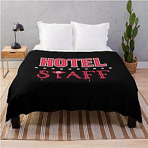 Hazbin Hotel Staff Throw Blanket