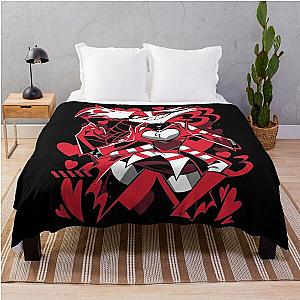 Hazbin Hotel Angel Dust Throw Blanket