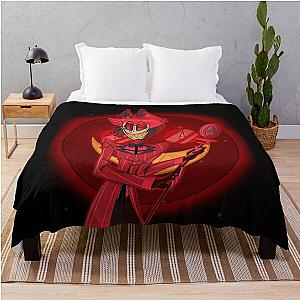 Hazbin Hotel Alastor Throw Blanket