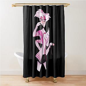 Hazbin Hotel - Angel Dust Shower Curtain